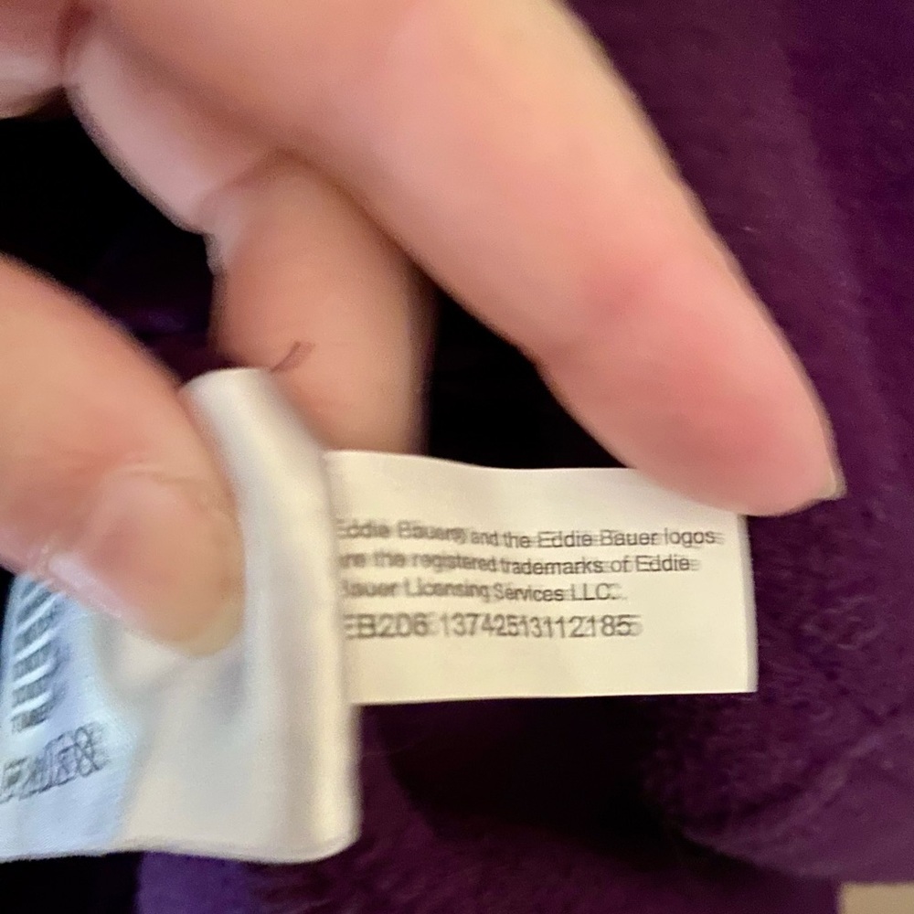 💥EDDIE BAUER LADIES HOODED FULL-ZIP FLEECE JACKET STYLE EB206💥 - Picture 13 of 16